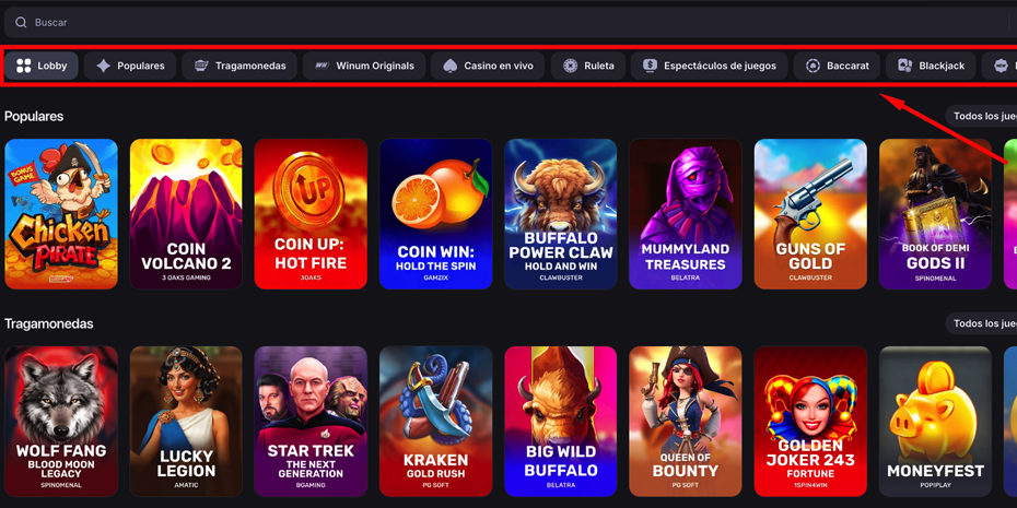 winum aguero casino