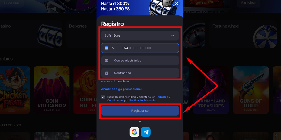 winum casino registro